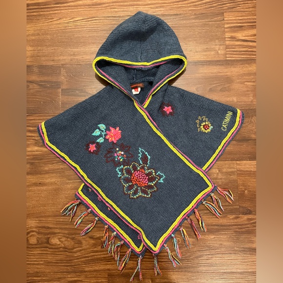 CATIMINI Other - Catimini Girls Hooded Scarf Wrap Age 5